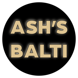 Ash's Balti Pontefract  logo.